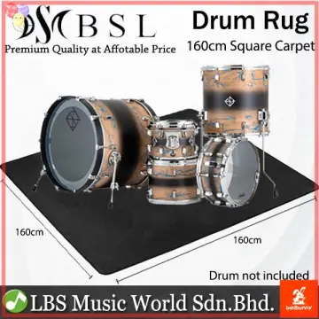 Drum Carpet Non-Slip Soundproof Drum Mat Rug Soundproofing Carpet