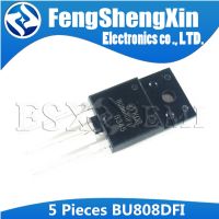 5pcs/lot BU808DFI TO-3PF BU808DF1 TO-3P BU808 HIGH VOLTAGE FAST-SWITCHING NPN POWER DARLINGTON