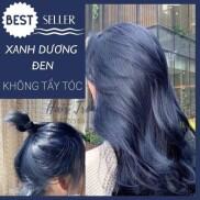 Chính Hãng Sét Thuốc Nhuộm Tóc Xanh Đen Dương Đen khói Kèm oxi +Gang Tay