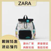 ZARAˉChildrens Backpack Drawstring Mickey Backpack Kindergarten Boys and Girls Going to School School Bag Disney Joint Bag 2023 New