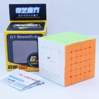 Qiyi รูบิคเวทมนตร์ไม่มีสติกเกอร์6X6x6 Qifan S 6X6มายากลลูกบาศก์ความเร็ว S2มืออาชีพ Souptoys ของขวัญสำหรับเด็ก