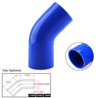 CNSPEED Universal 2.0 quot; 2.5 quot; 3 quot; /51mm 63mm 76mm 45 Degree Elbow Silicone Hose Pipe Intercooler Turbo Intake Pipe Coupler Hose