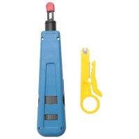 Punch Down Impact Tool With 110 And 66 Blades, Network Wire Cable Cat6/Cat5E Telephone Impact Terminal Insertion Tools