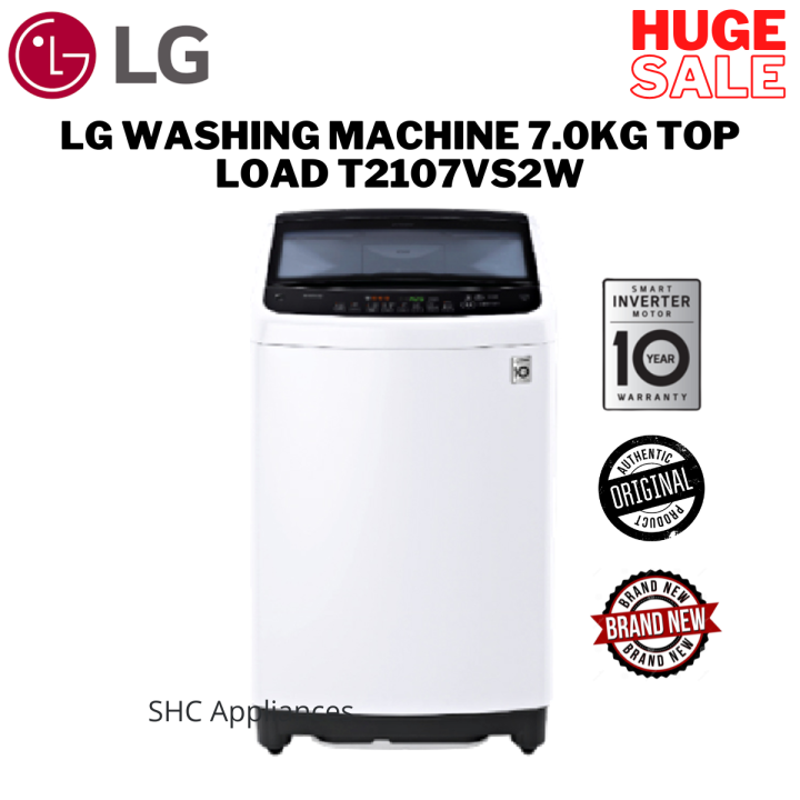 lg t2107vs2w 7.0 kg top load washing machine