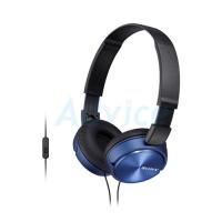 SONY หูฟัง Headset MDR-ZX310AP (Blue)