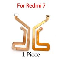 เครื่องสแกนลายนิ้วมือแบบสัมผัสช่องเสียบ Id สำหรับ Xiaomi Redmi 7 8 8a โน้ต7 Mi Play เมนบอร์ดสายปุ่มโฮมโค้ง