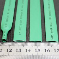 Green-8MM Assortment Ratio 2:1 Polyolefin Heat Shrink Tube Tubing Sleeving Flame retardant Soft for Wrap Wire Cable RoHs Electrical Circuitry Parts