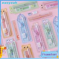 EASYEAH 5Pcs/Set เครื่องเขียนนักเรียน เทอมใหม่ ของขวัญวันเด็ก ดินสอ ยางลบ ชุดเครื่องเขียน กบเหลาดินสอ