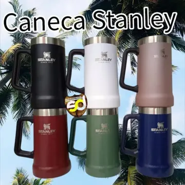 Stanley Copo Termico 473ml Beer Thermal Cup Tumbler with Lid and Opener  Stainless Steel Vacuum Insulated