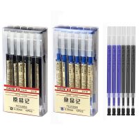 (Rui baoG)0.35มม. ปากกาเจลสีฟ้า/สีดำเติมหมึก Rod สำหรับ Handle Marker ปากกาโรงเรียน Gelpen สำนักงานนักเรียนเขียนเครื่องเขียน