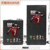 2023 New Fashion version Cristiano Ronaldo No. 7 Football Team Commemorative Joint Gift Large Capacity Young Men Middle School Long Wallet Trendy Brand