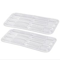 4pcs/Pack Clear Insert Pad Insole High Quality Fashion Silicone Gel Heel Cushion Protector Shoe New Shoes Accessories