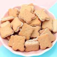 BoxiSlime Charms Resin Bear Biscuits Additives Supplies Accessories DIY Kit for Fluffy Clear Cloud Crunchy Slime Clay