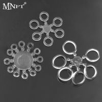 【cw】 MNFT 120Pcs Rig Rings Blowback Elastic Bait Bands Carp Fishing Pellets Rubber Baits Boilie Stop