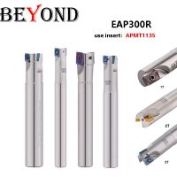 BEYOND 1PCS EAP300R มุมขวา BAP300R C25-25-150-3T C10 / C12 / C20 / C25MM CNC Milling Cutter Holder เครื่องมือ ใบมีดคาร์ไบด์ APMT1135