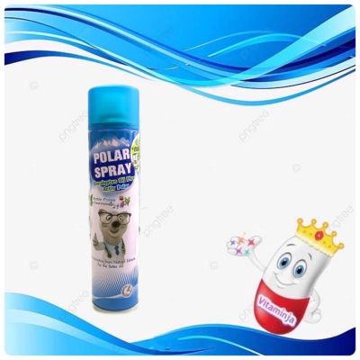 Polar Spray Eucalyptus Oil Plus โพลาร์ สเปรย์ ยูคาลิปตัส 1ขวด (280ml.x1) กระป๋องใหญ่