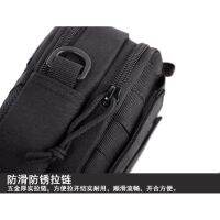 Hot sell Personalized Velcro mobile phone bag shoulder messenger mini bag mens casual bag tactical waist bag waterproof