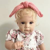 【YF】 Reborn Baby Dolls Girl Princess Maggi 22 Inch Painted Finished Lovely Girls Toddler Rooted Hair Toy for