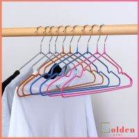 Golden  ไม้แขวนเสื้อ ไม้แขวนหุ้มซีลีโคนกันลื่น ราคา 1 ชิ้น Non-slip hanger for 1pcs