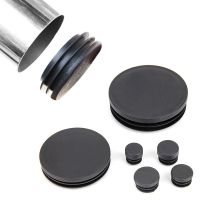 ▤✐✶ 4pcs Round pipe inner plug 25mm tube end cap for table chair leg dust cover protector pads leveling feet furniture accessories