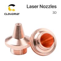 Cloudray OEM PRECITEC หัวฉีดเลเซอร์3D ไฟเบอร์ D14.2Mm M9 H15.4Mm อุปกรณ์เสริมเครื่องตัดเลเซอร์