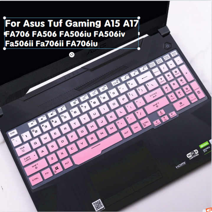Keyboard Cover For Asus Tuf Gaming A15 A17 FA706 FA506 FA506iu FA506iv