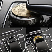 Car Interior Multimedia Button Sticker Center Console Sticker for AMG Benz W212 W213 W205 GLC AFFALTERBACH AMG Sticker