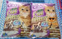 ทรายแมว Catty Cat  ทรายแมวกลิ่นกาแฟ 5  ลิตร จำนวน 2 ถุง.