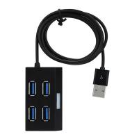 [HOT HAIXWLXKWW 589] 4พอร์ต USB 3.0 HUB Splitter ฝีมือความทนทานอะแดปเตอร์แปลงภายนอกสำหรับแล็ปท็อปสก์ท็อป