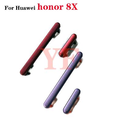 ปุ่มปรับระดับเสียงด้านข้างสำหรับ Huawei Honor 8 Pro V9เล่น8 Lite 8a 8c เปิด8x เปิดปิดกุญแจสวิตช์อะไหล่ทดแทน