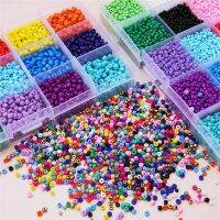 Kit de perles de rocaille en verre tchèque fermoirs à homard cordon de perles boîte de perles en cristal pour la fabrication de bijoux bricolage boucle doreille Bracelet collier