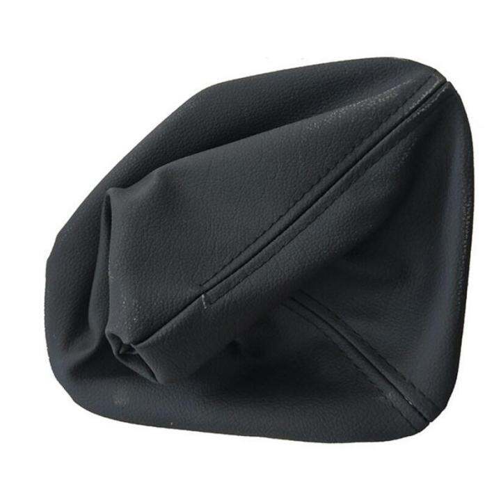 Car Shift Gear Stick Manual Shift Boot Black Leather Boot With Frame