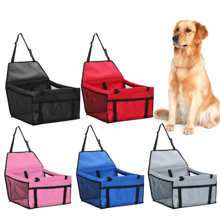 เสื่อ-sarung-jok-mobil-กระเป๋าสะพายใส่สุนัขสัตว์เลี้ยงกันน้ำแบบพกพาสำหรับสุนัขขนส่งเบาะเปลญวนกระเป๋าที่นั่งรถ