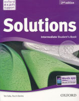 Bundanjai (หนังสือเรียนภาษาอังกฤษ Oxford) Solutions 2nd ED Intermediate Student s Book (P)