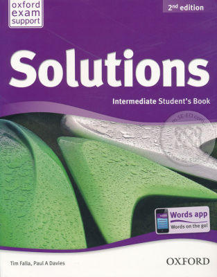 Bundanjai (หนังสือคู่มือเรียนสอบ) Solutions 2nd ED Intermediate Student s Book (P)