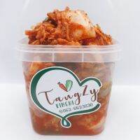 กิมจิผักกาดขาว ?? Homemade By’Tangzy ขนาด 1,000 กรัม (กล่องพลาสติก)