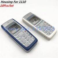 10Pcs/Lot New Full Housing Case For Nokia 1110 Front Middle Frame + English Keypads+Battery Rear Door