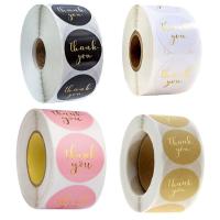 【YF】┅▼  500pcs Round Labels Paper Thank You Sticker Dragees Boxes and Wedding Stickers