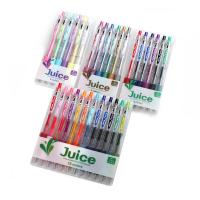 New 612pcs Colors Juice Gel Pens Kawaii Rainbow Push Type Water-based Journal Pens for School Stationery Supplies