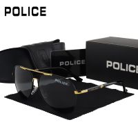 【CW】❡  POLICE New Brand Mens Sunglasses Classic 2022Fashion UV400 Rectangle