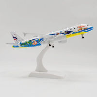 20ซม. 1:300 Scale A320 NEO DELTA Airlines เครื่องบินเครื่องบินเครื่องบินโลหะผสมรุ่นของเล่น Collective Kids Toys