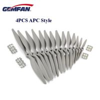 4ชิ้น Gemfan APC ใบพัดไนลอน6040 7050 7060 8040 1470 8060 9045 9060 1050 1060 5050 1155 1260 1365อุปกรณ์ประกอบสำหรับเครื่องบิน RC