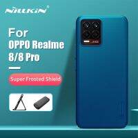 [2023ใหม่] เคส OPPO Realme 8 Pro สำหรับ Realme 8 Pro เคสป้องกัน NILLKIN ฮาร์ดดิสก์ PC เคสสำหรับ Realme Realme 8พร้อมที่วางโทรศัพท์ของขวัญ