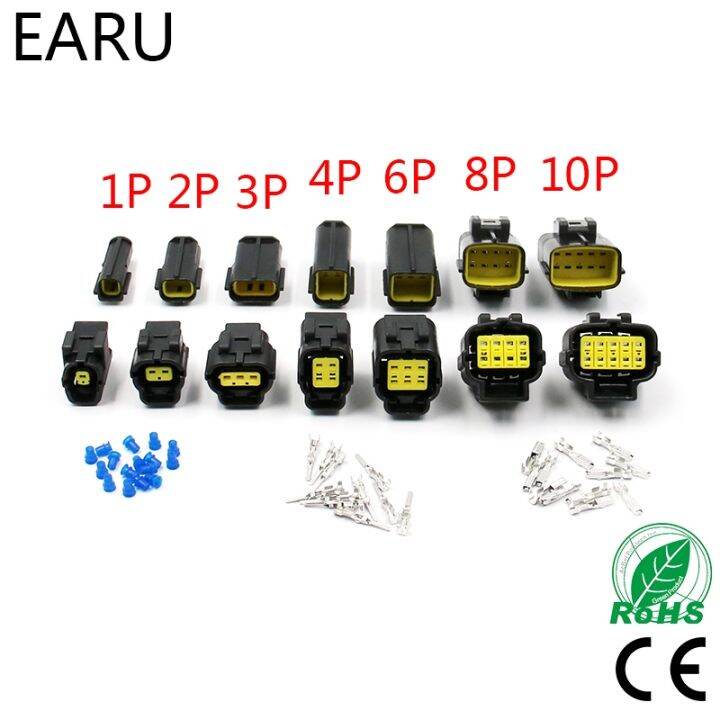 8-Pin Denso Style Truck Connector Plug Kit – Male & Female (luckymart0306)