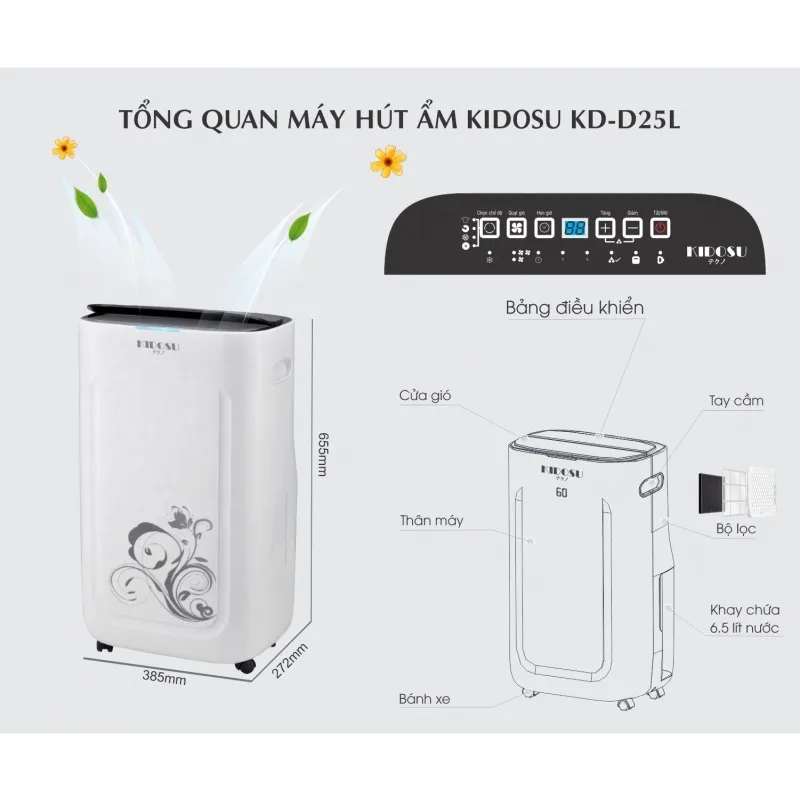 Tủ sấy quần áo Kidosu KD-CD26