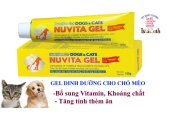 Gel dinh dưỡng cho Chó Mèo Thú Cưng NUVITA GEL Tuýp 120g Giúp Bổ sung Dinh