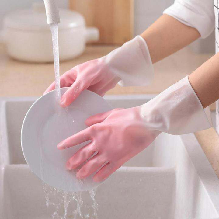 cleaning-gloves-magic-dish-washing-waterproof-rubber-gloves-scrubber-for-household-kitchen-car-home-mirror-cleaning-tools-safety-gloves