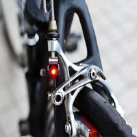 □ Bicycle Light Mini Brake Mount Tail Rear Light High Brightness Waterproof LED Bike Light Lamp Cycling Bike Bicycle Accessories