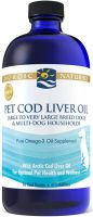 อาหารเสริมบำรุงผิวและขนเกรดพรีเมี่ยม Nordic Naturals Pet Cod Liver Oil Liquid Skin &amp; Coat Supplement for Cats &amp; Dogs