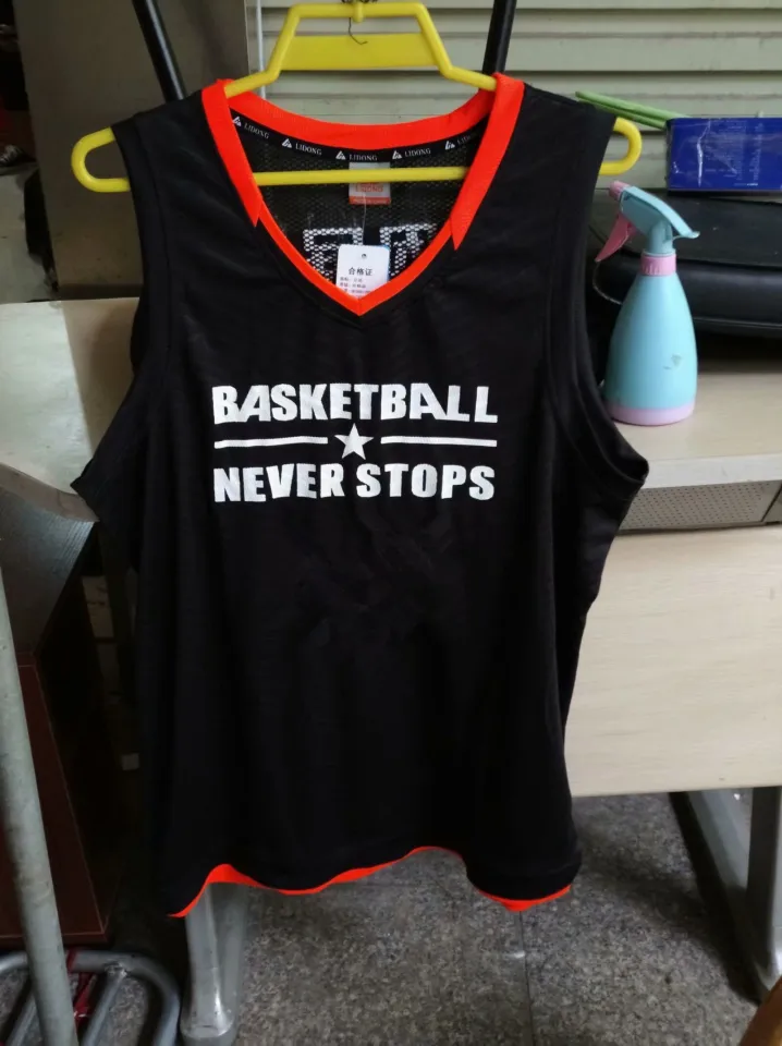 Hot Sale Reversible Basketball Jersey Color Blank Black White Basketball  Team Training Wear